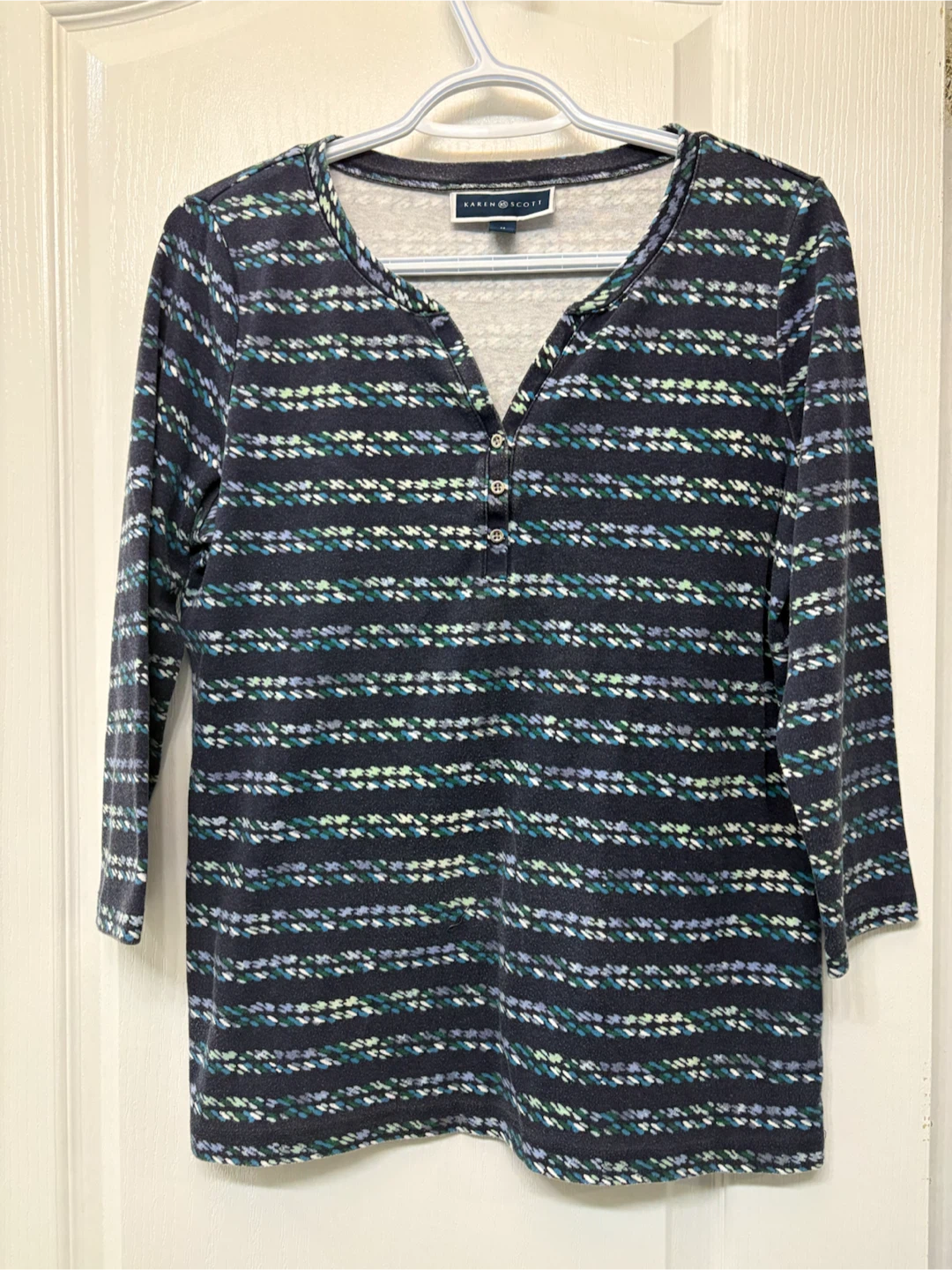 Free Karen Scott Button-Down Shirt