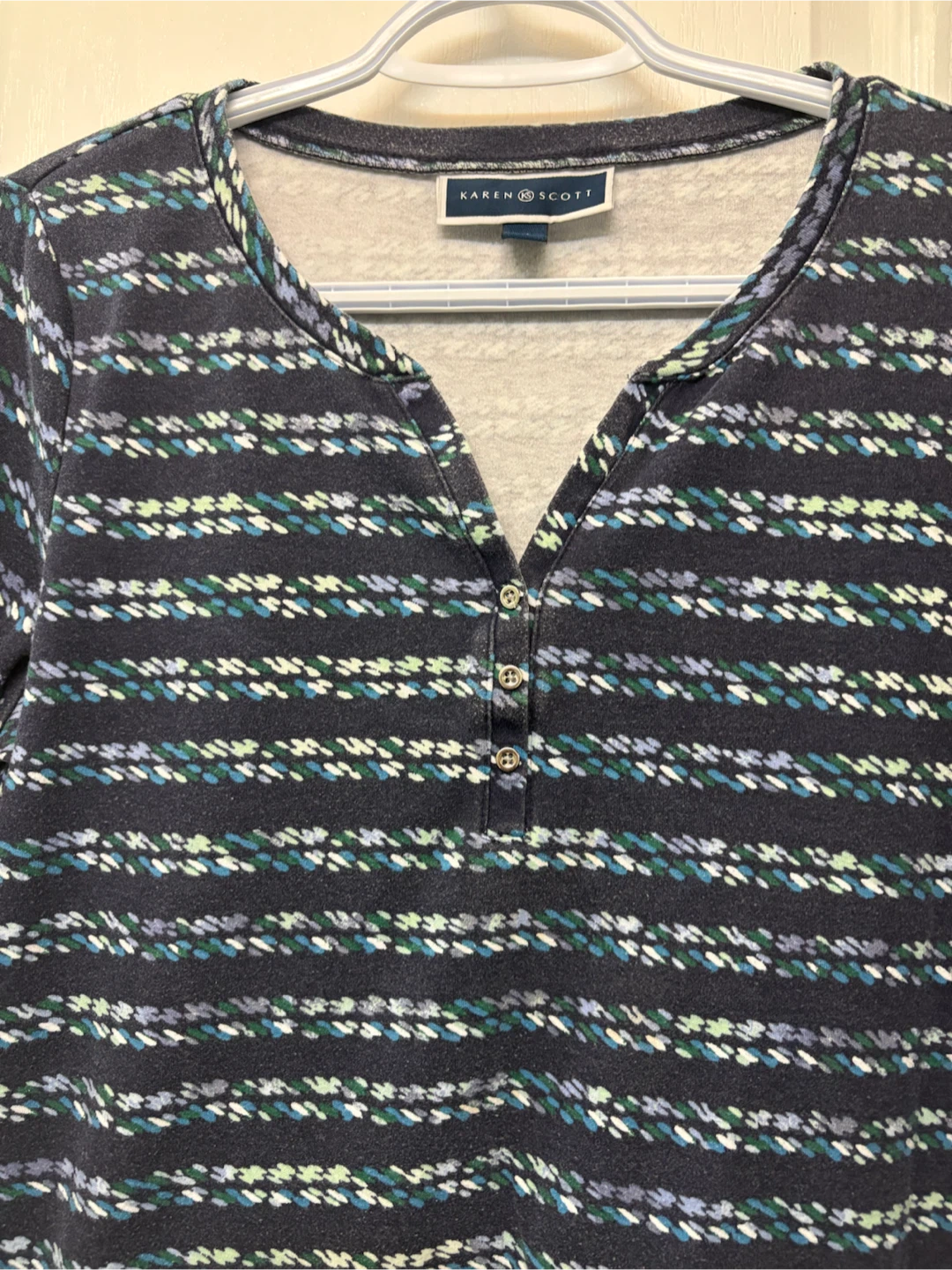 Free Karen Scott Button-Down Shirt - photo 3