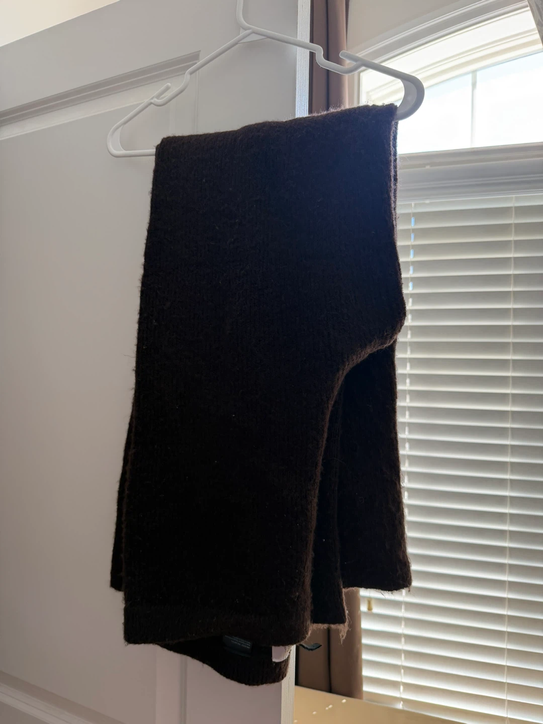 H&M Brown Collared Knit Sweater