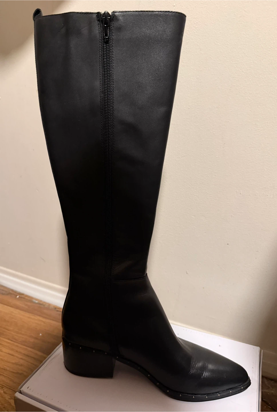 Bleecker & Bond Black Knee-High Boots - photo 4