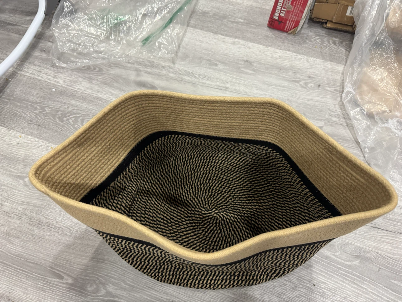 Woven Rope Storage Basket - photo 2