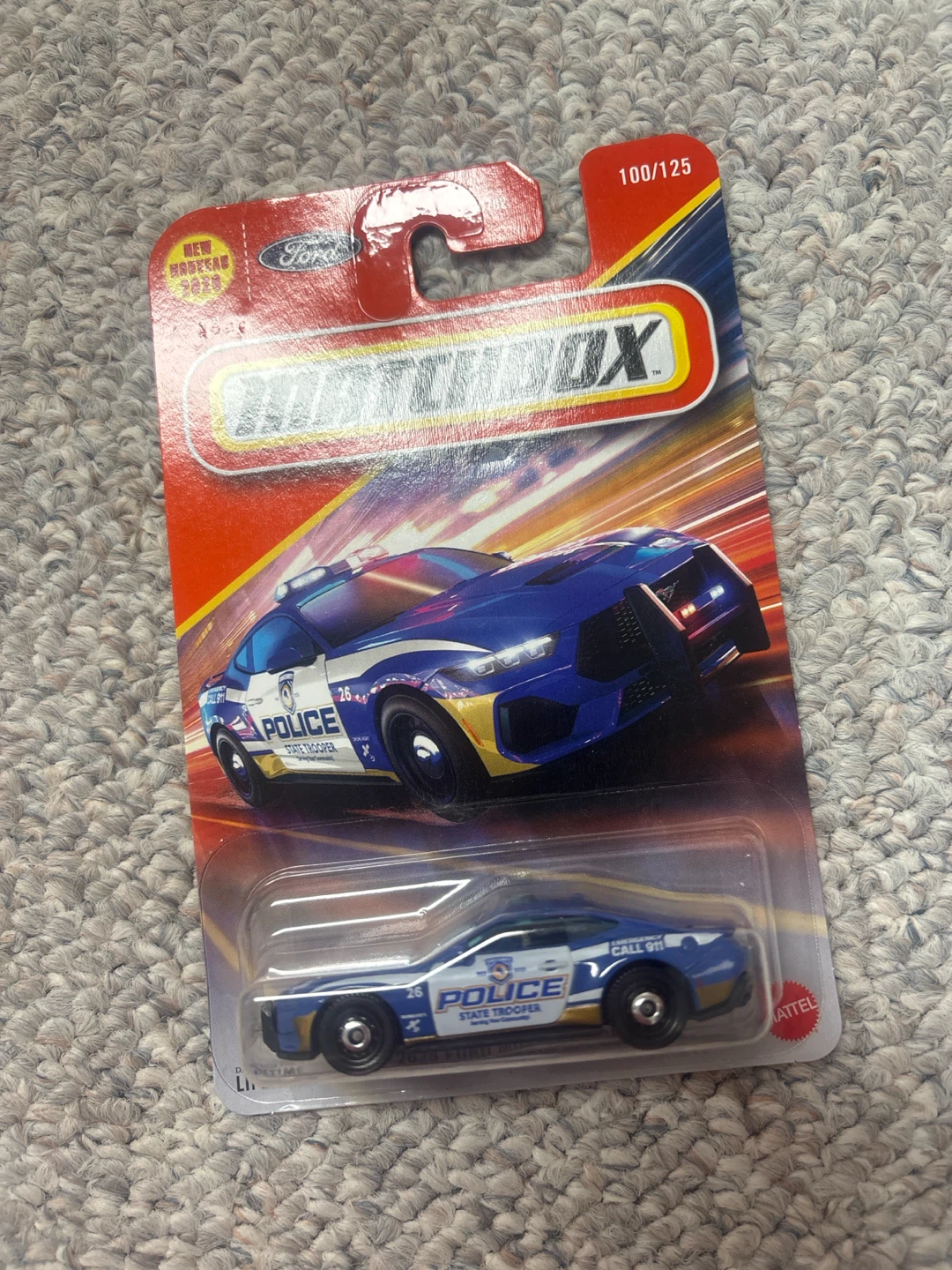Matchbox 2024 Ford Mustang State Trooper