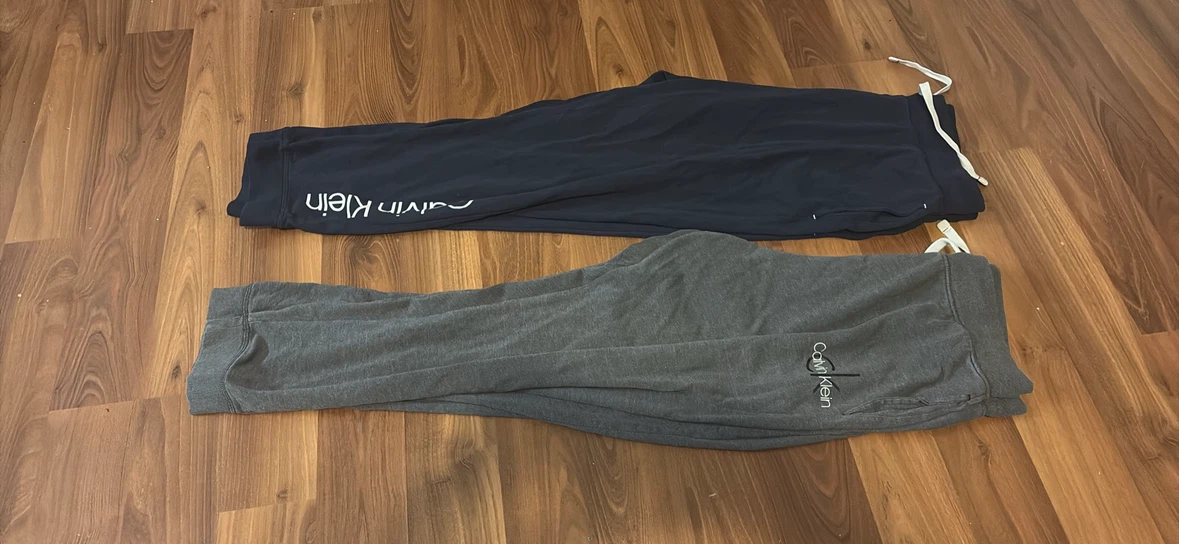Two pairs of Calvin Klein sweatpants