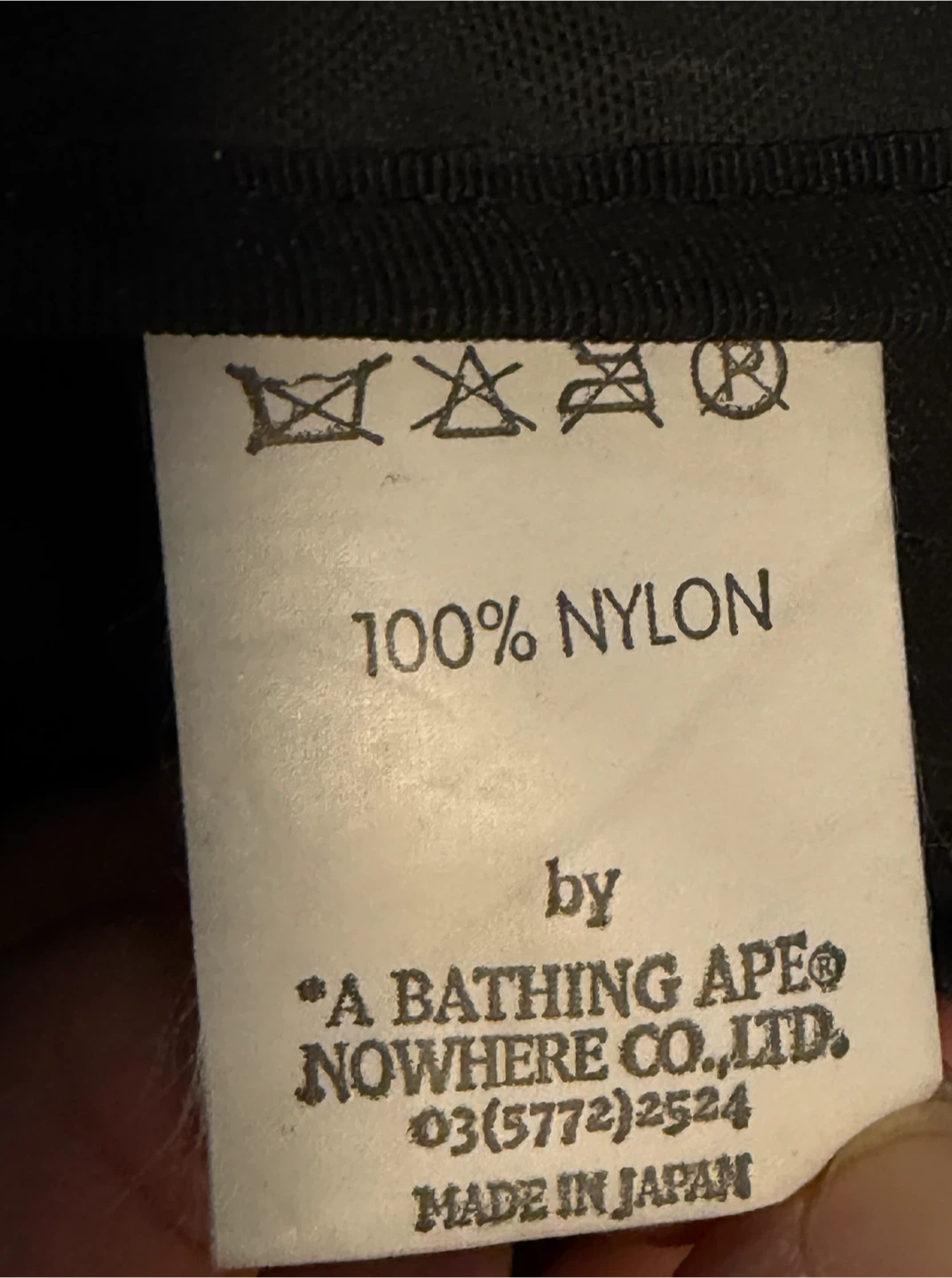 Authentic A BATHING APE vintage 3-way bag - photo 2