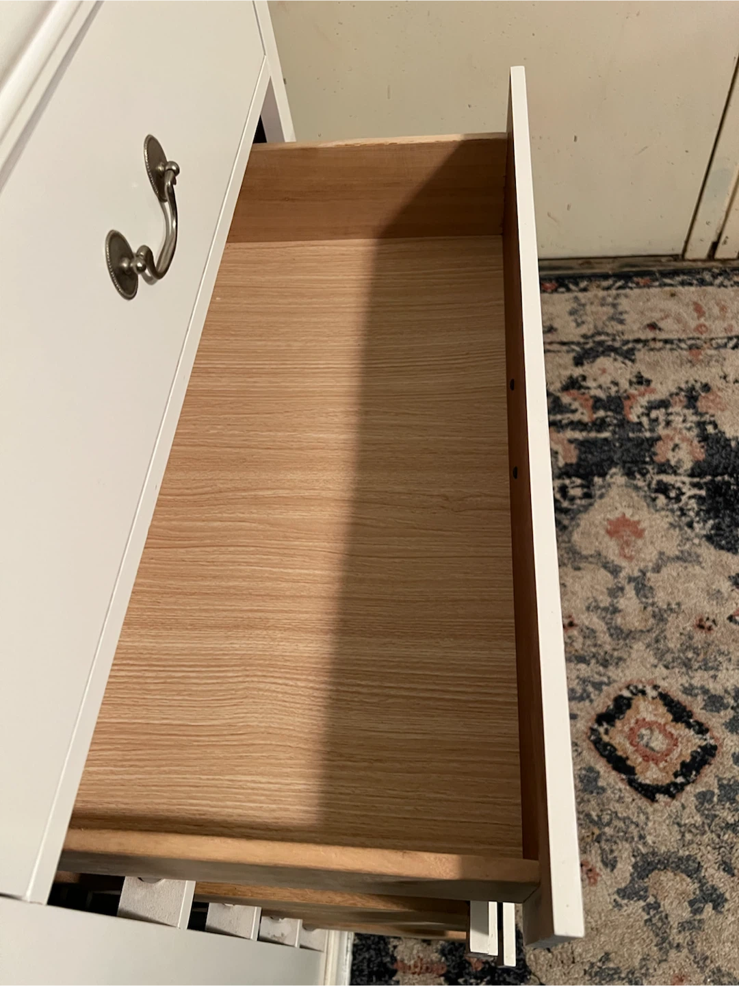 Five-Drawer Slim White Dresser - Delivery Extra - photo 5