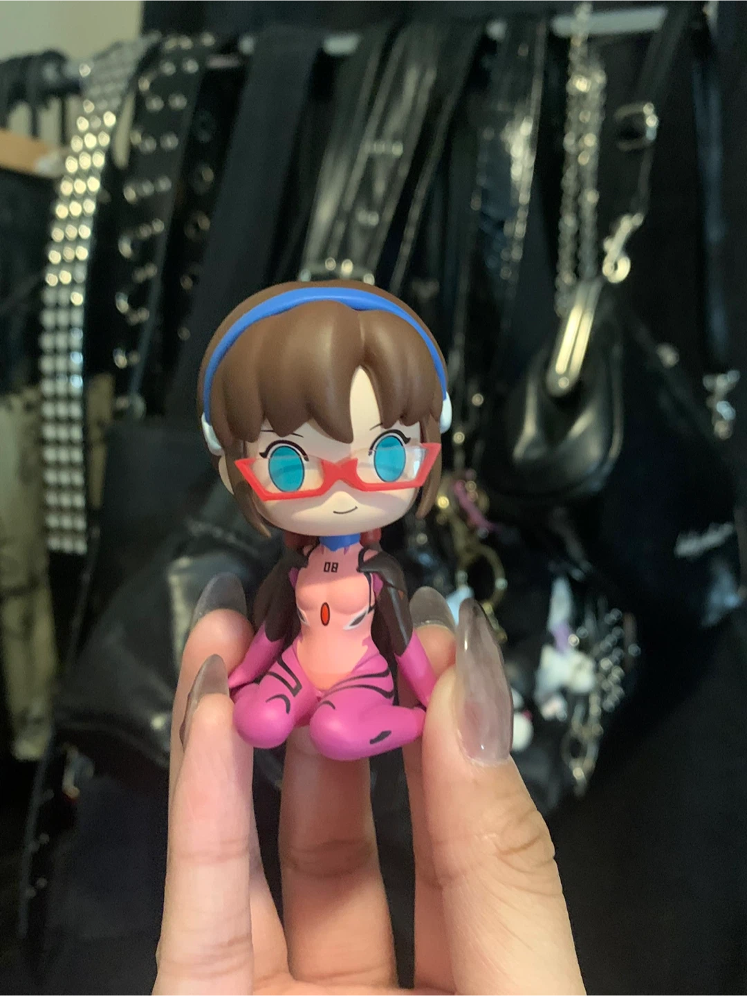 Neon Genesis Evangelion Mari Makinami blind box figure - photo 2