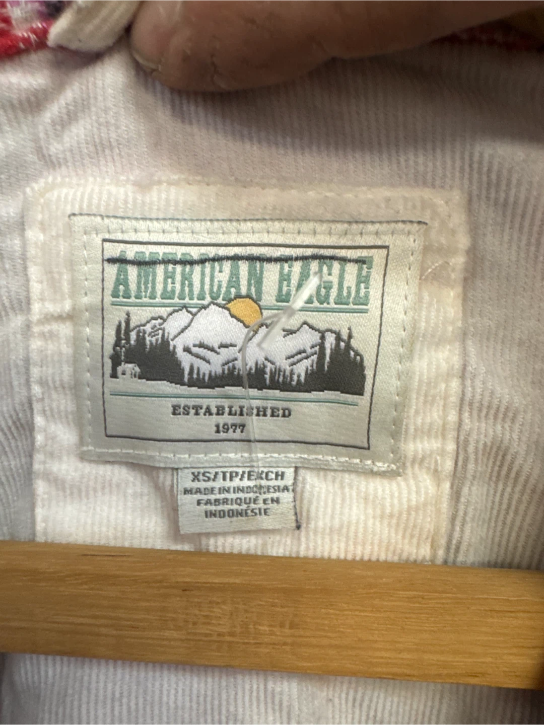 American Eagle Plaid Button-Down Shirt - photo 4