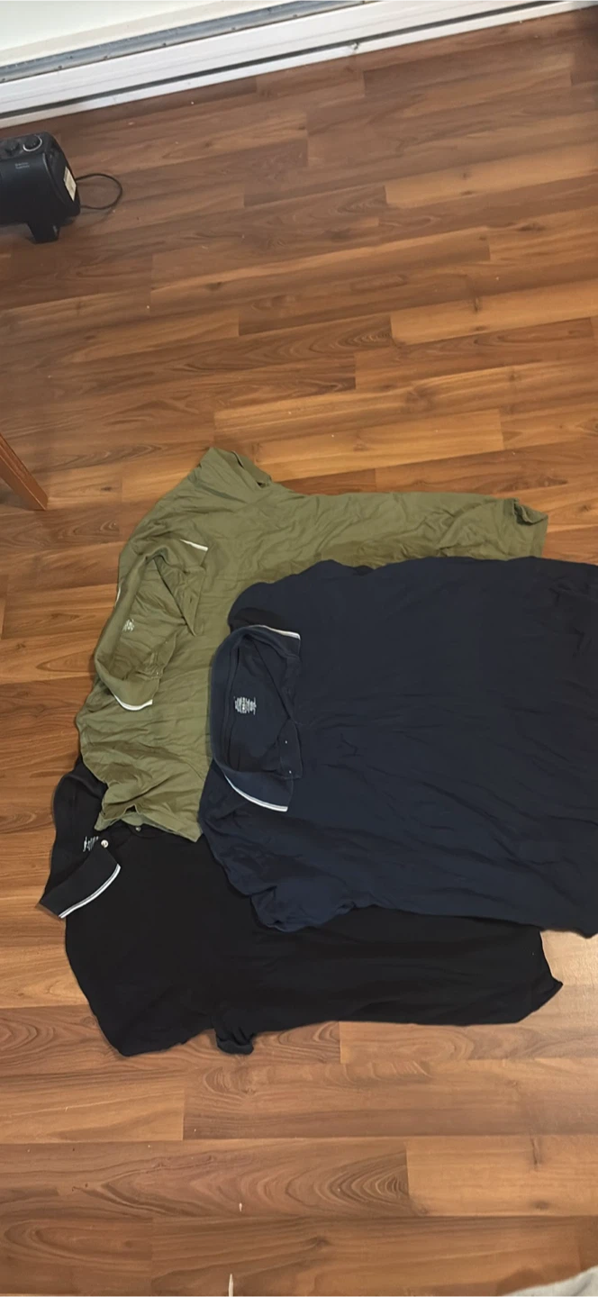 Three George Polo Shirts