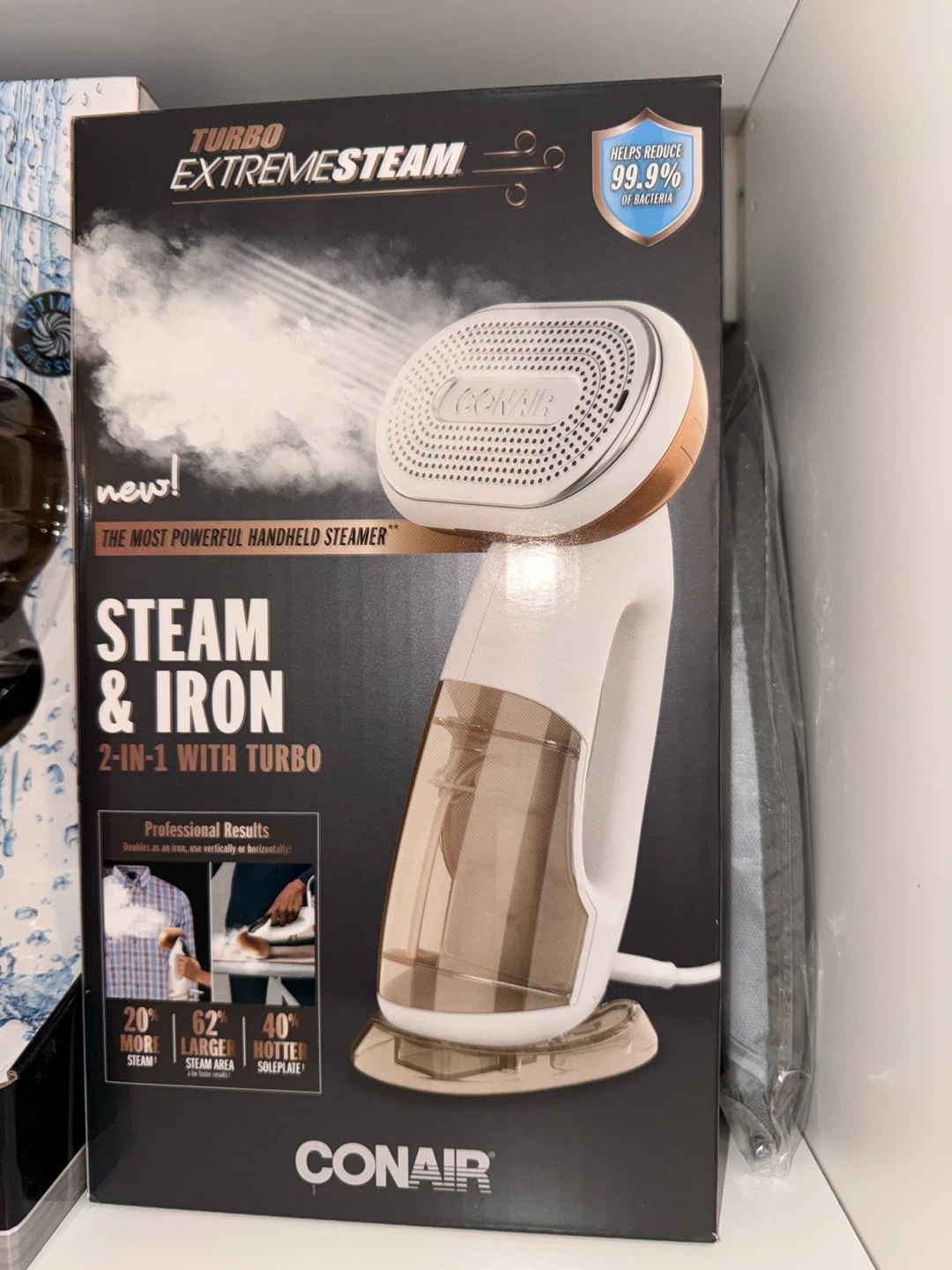 Conair Turbo ExtremeSteam 2-in-1 Steam and Iron
