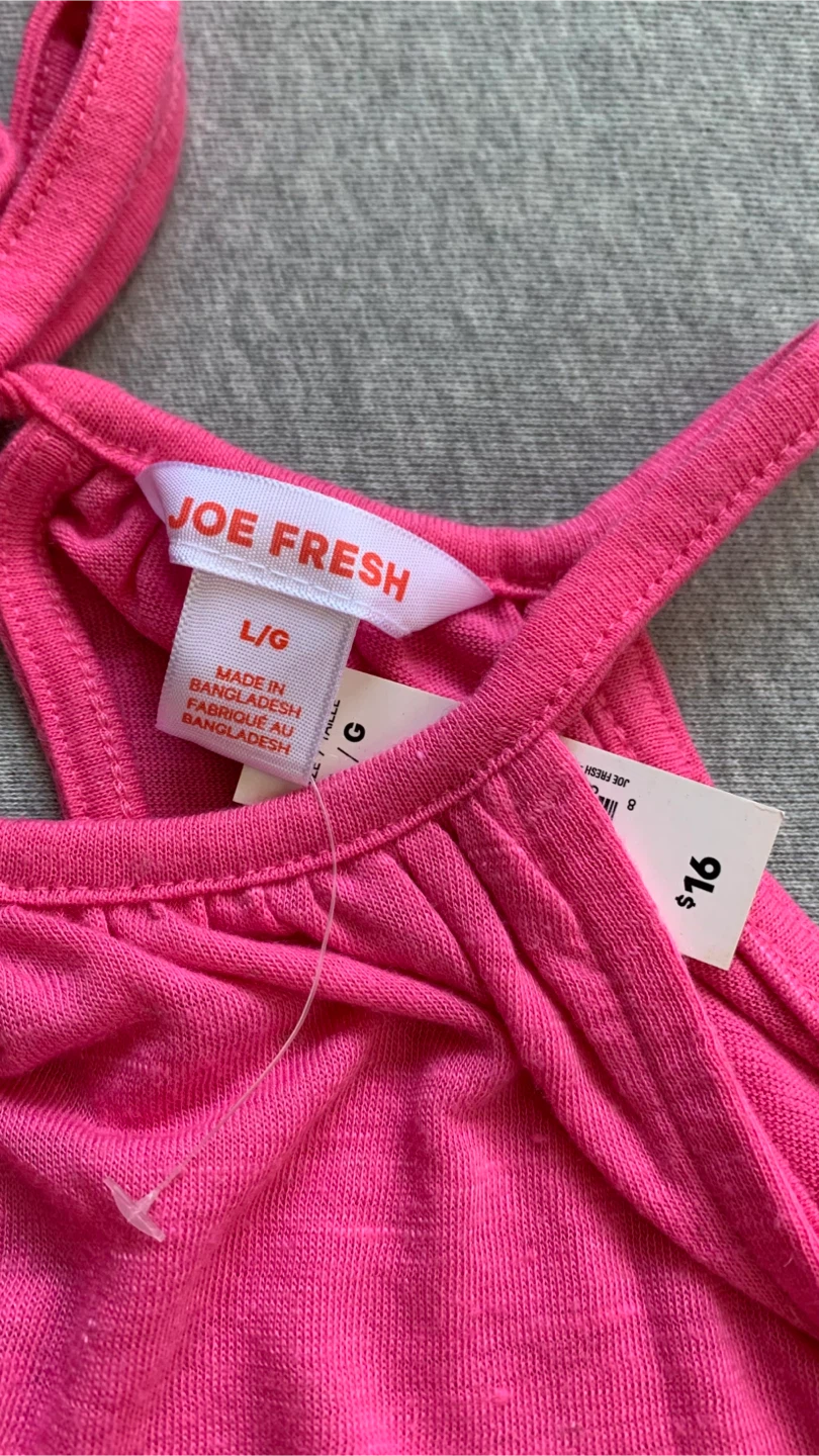Pink Halter Tank Top BNWT - Size Large - photo 3