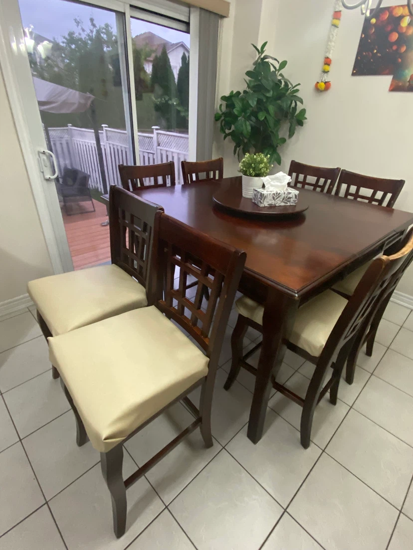 Dinning Table with 8 chairs - photo 3