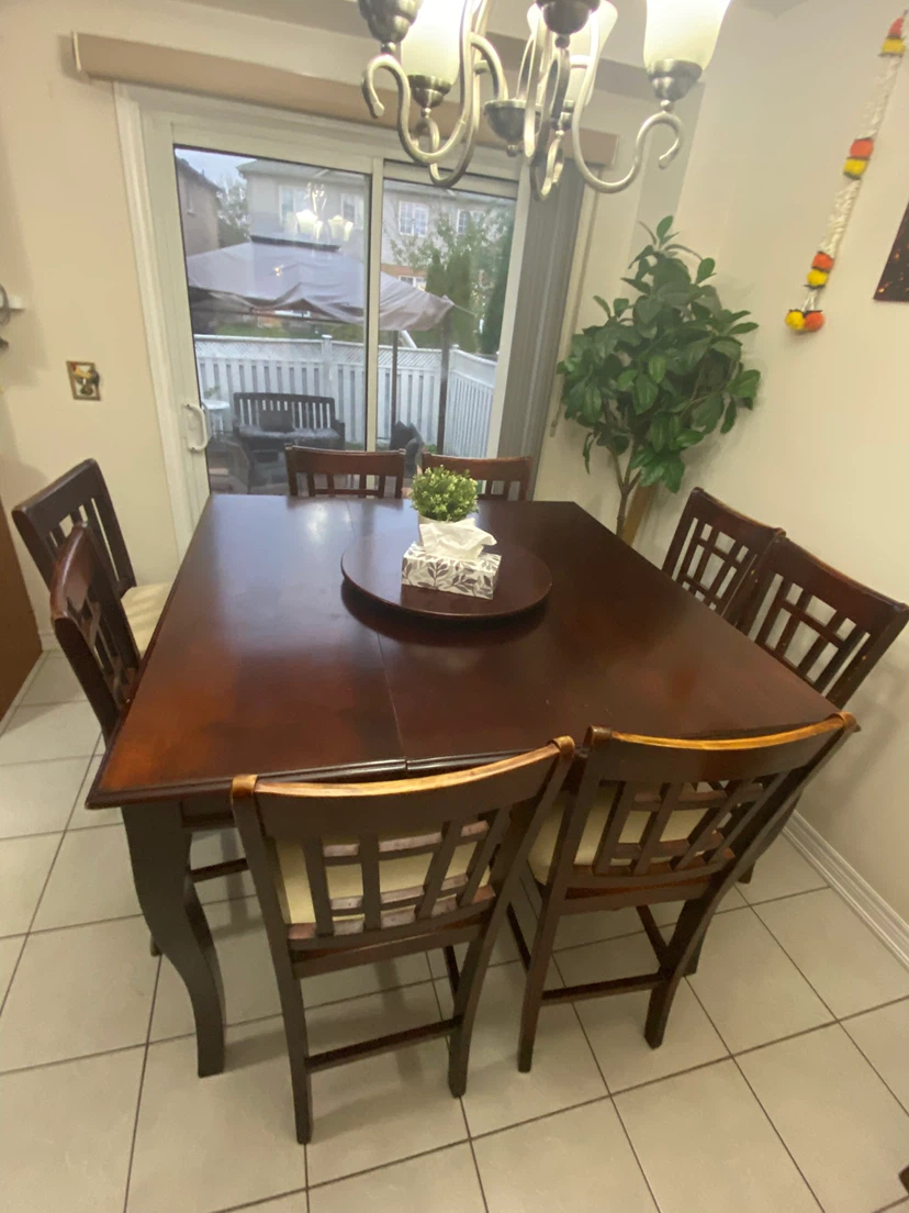 Dinning Table with 8 chairs - photo 5