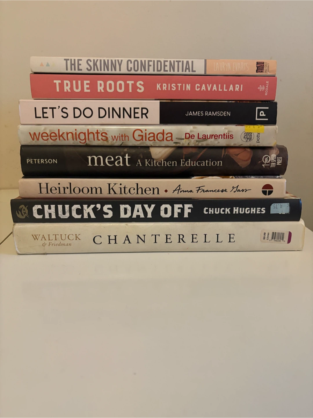 Set of 8 Assorted Cookbooks