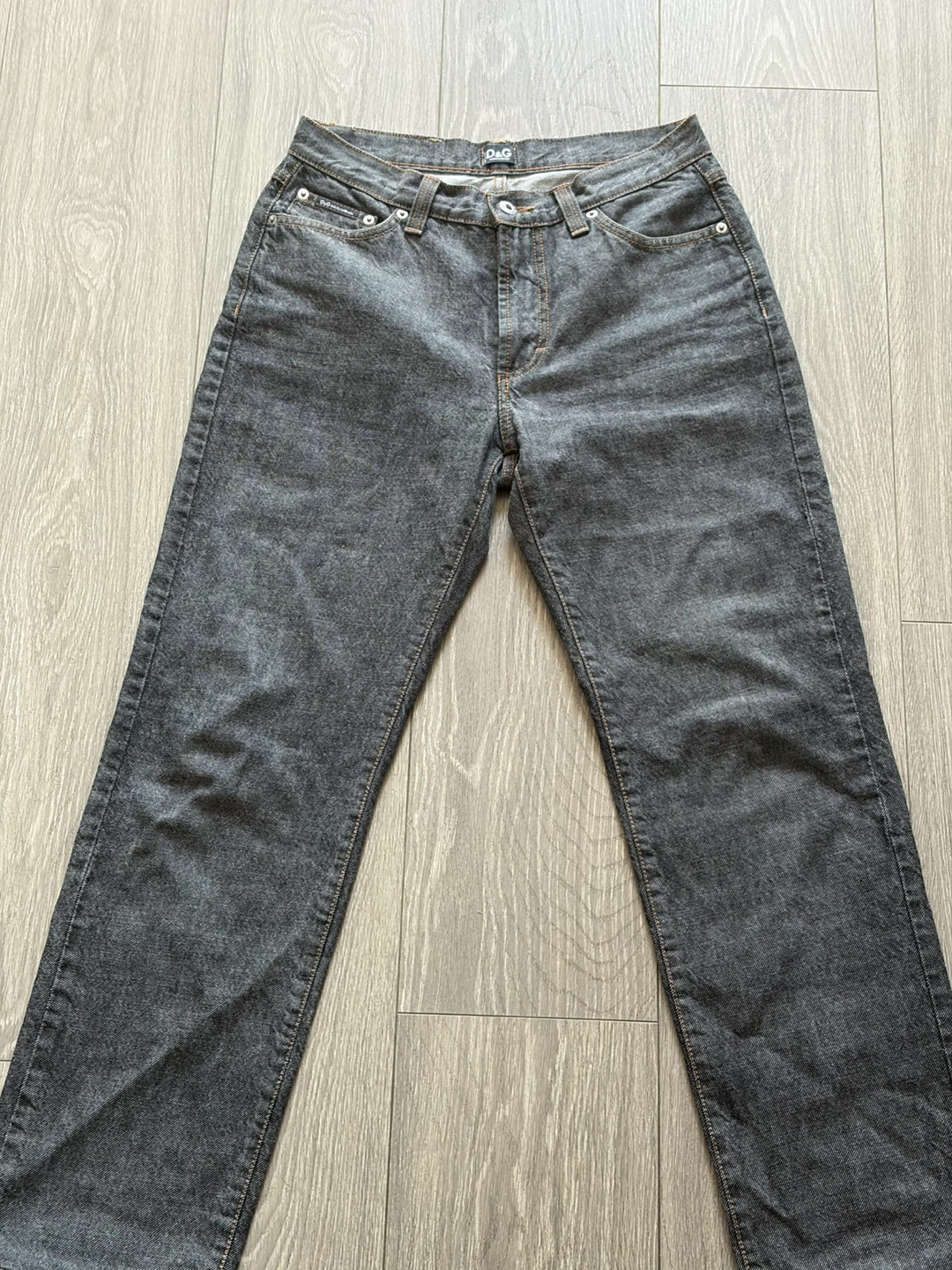 Vintage Dolce & Gabbana Jeans, Charcoal Washed Black