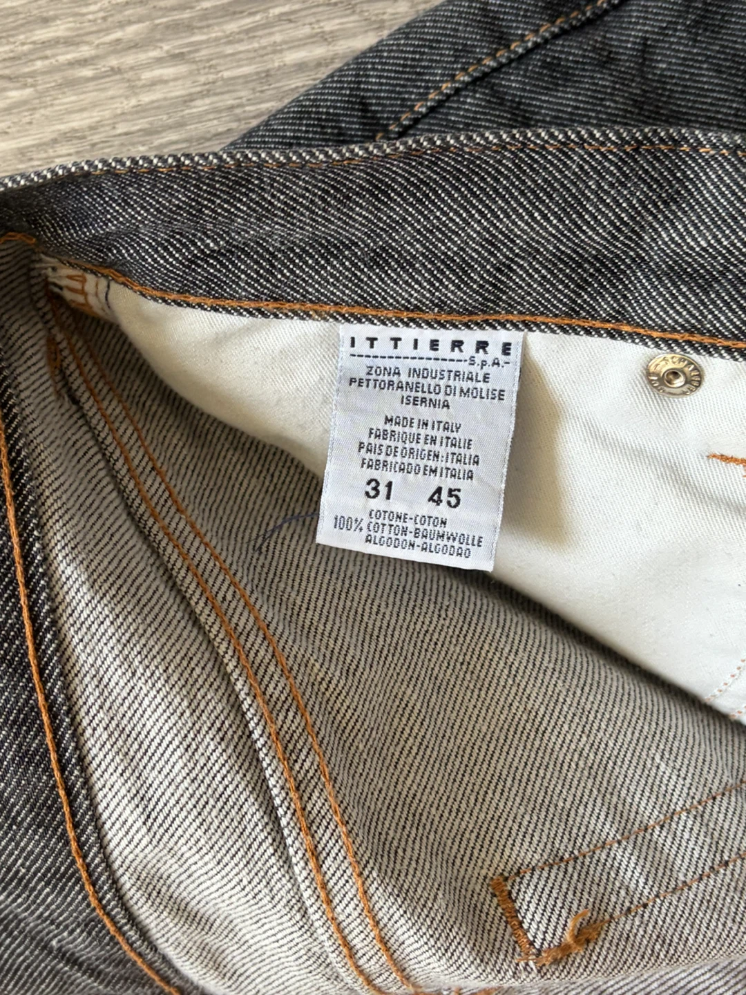 Vintage Dolce & Gabbana Jeans, Charcoal Washed Black - photo 5
