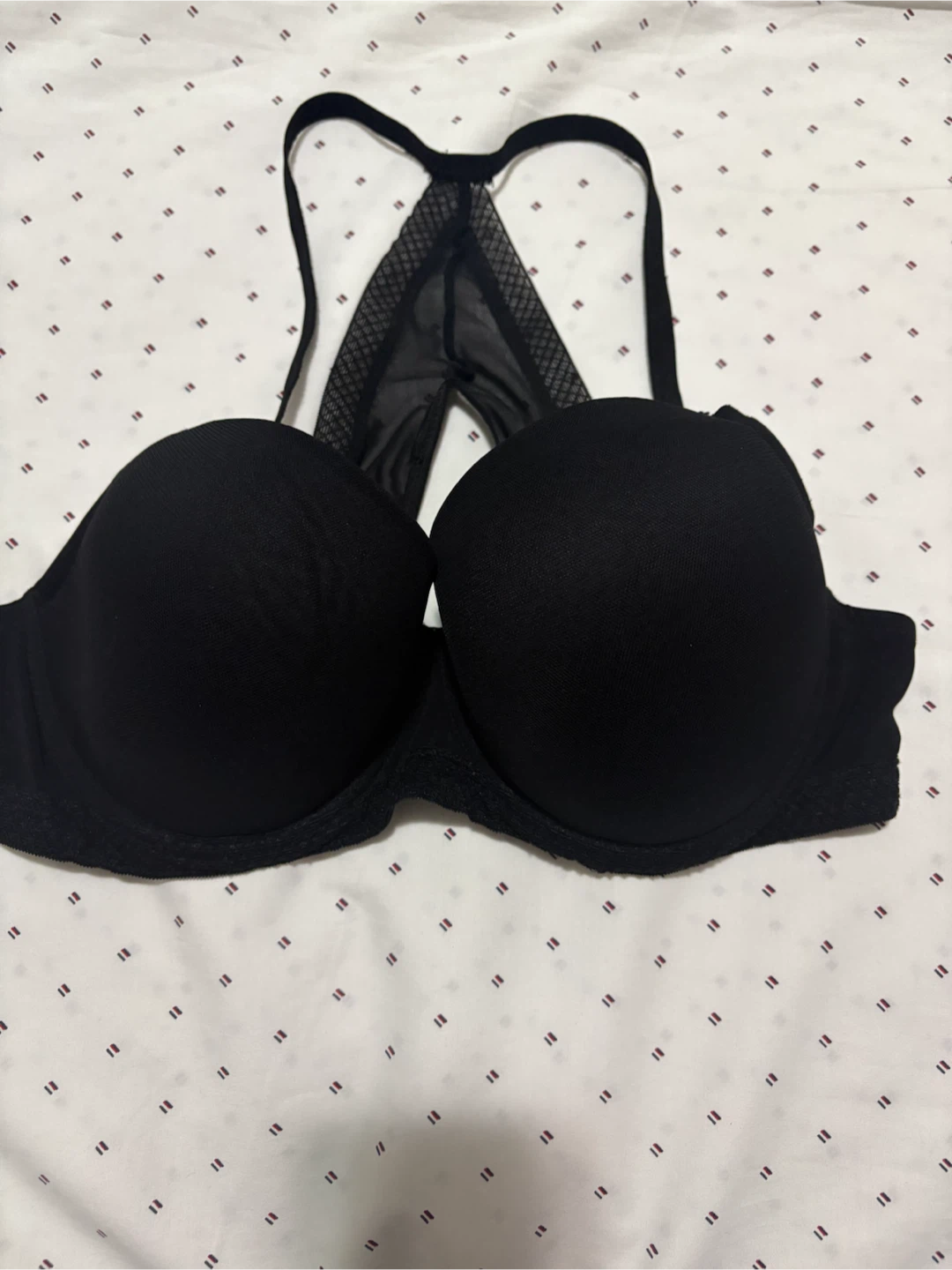 Perfects Racerback Bra - Black - 38D