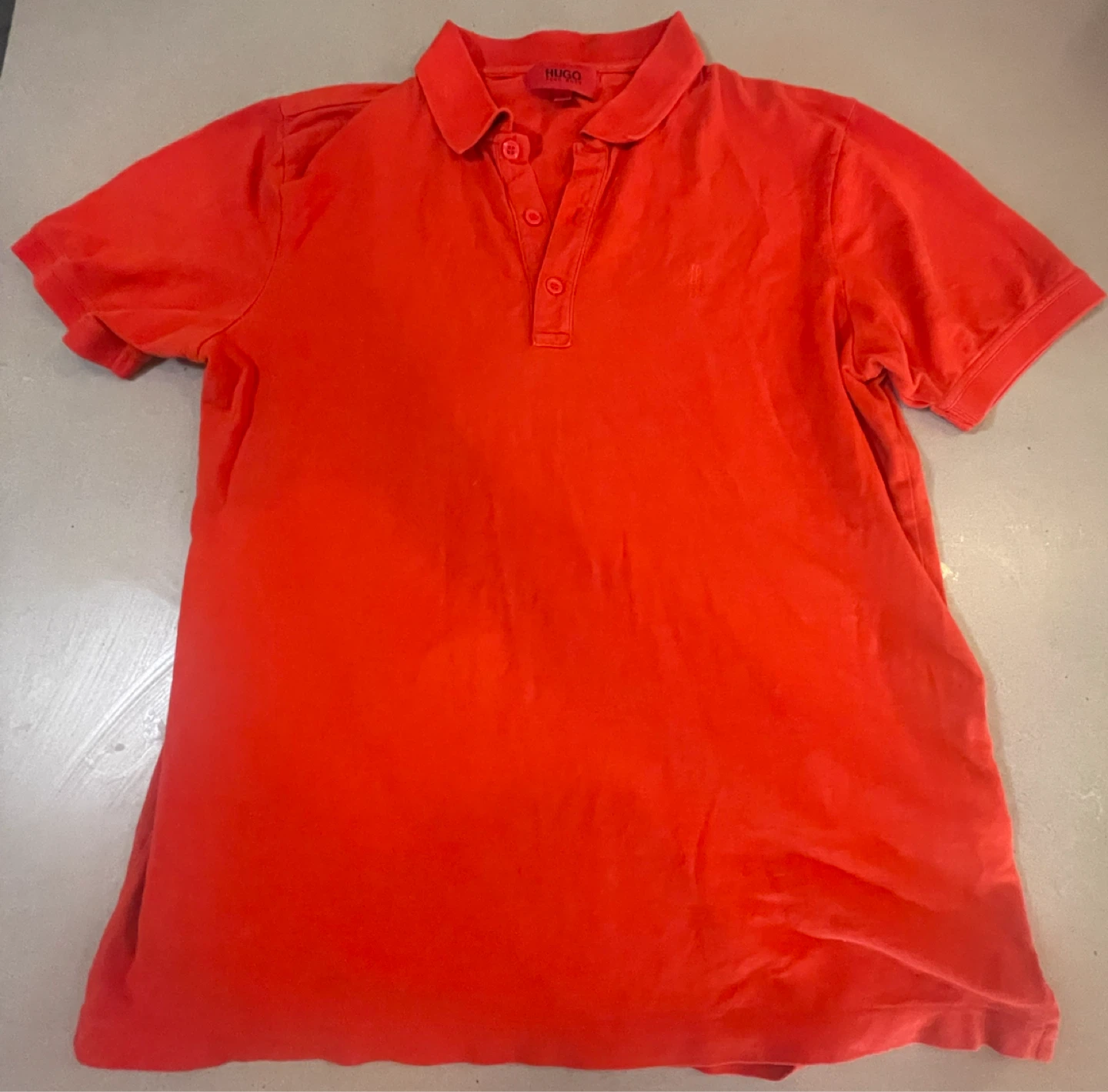 HUGO Boss Red Polo Shirt