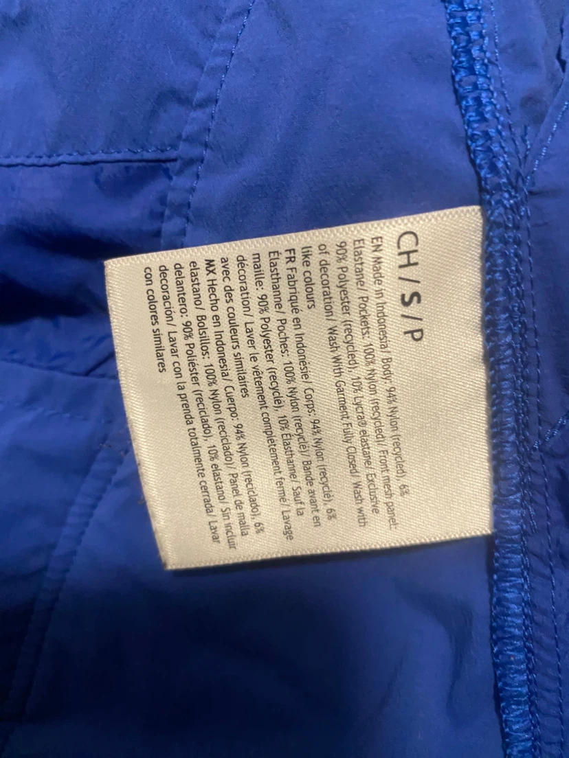 Lululemon Blue Windbreaker Jacket