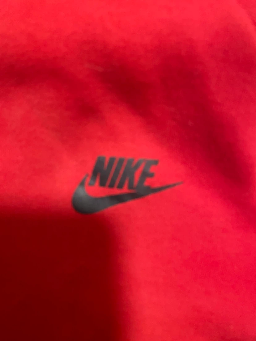 Nike Tech Fleece Full-Zip Hoodie Red - photo 2