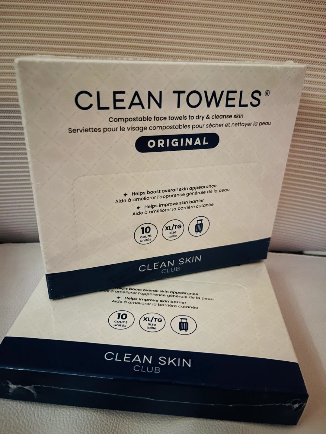 Clean Skin Club Clean Towels Original XL 10 Count