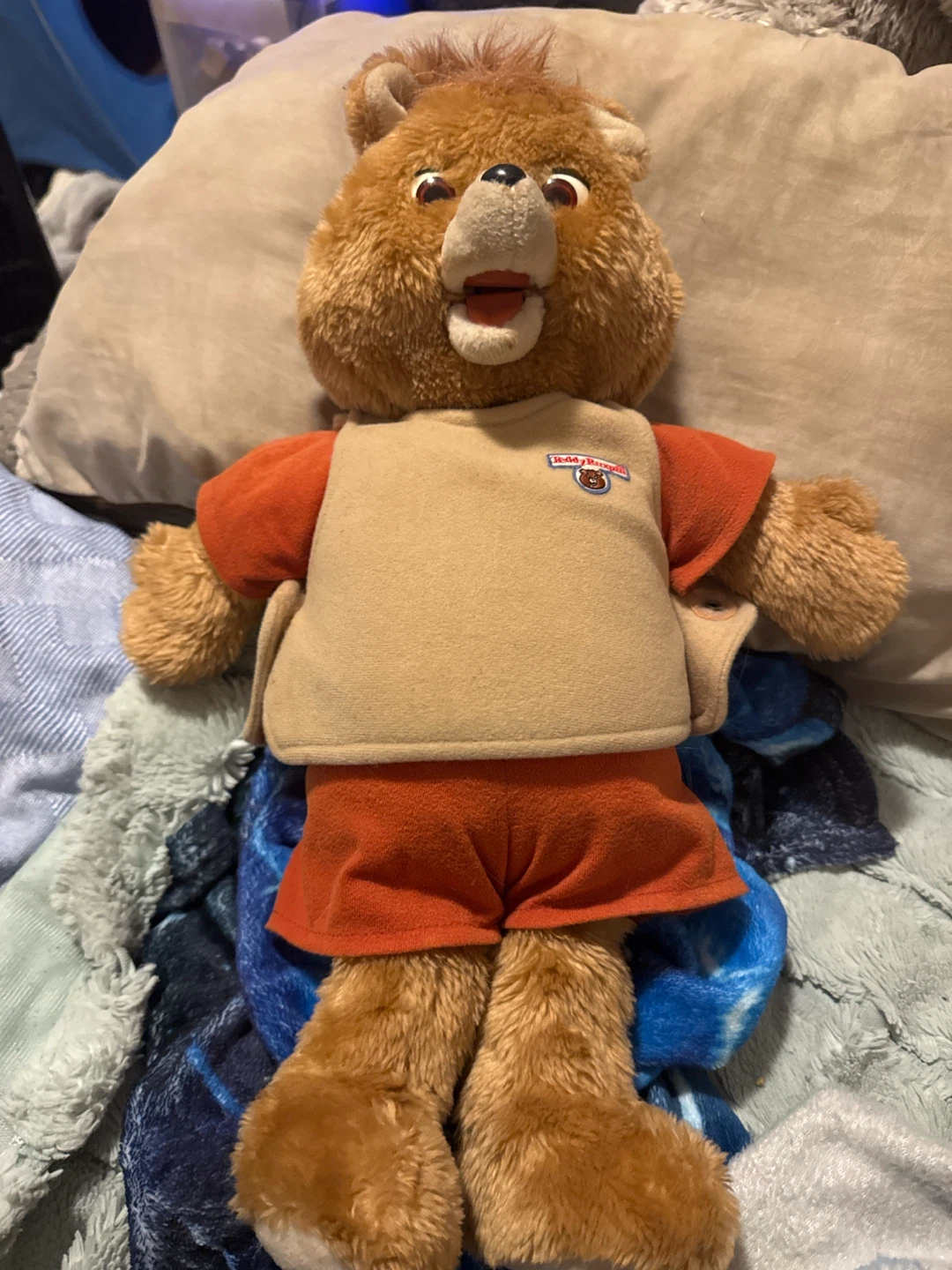 Vintage Teddy Ruxpin Talking Bear