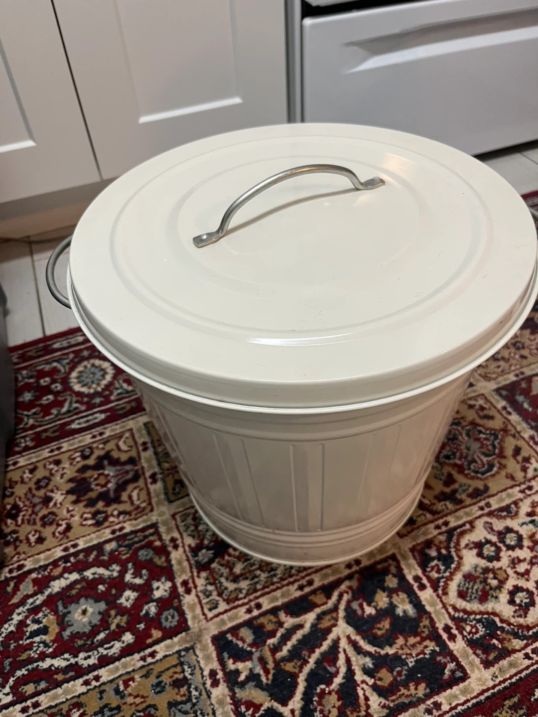 IKEA KNODD bin with lid