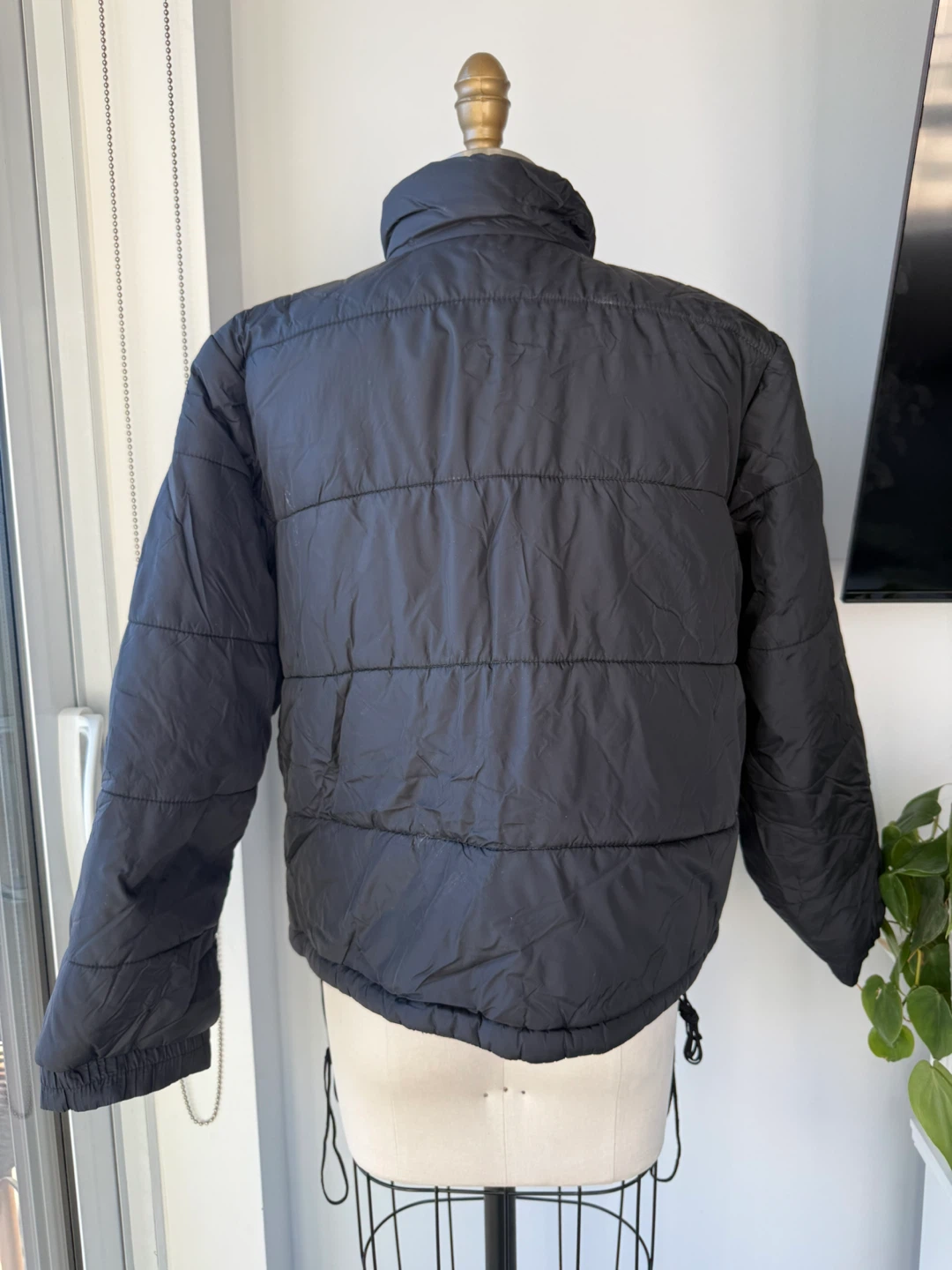 Jones New York Sport Petite P/S Black Quilted Jacket - photo 4