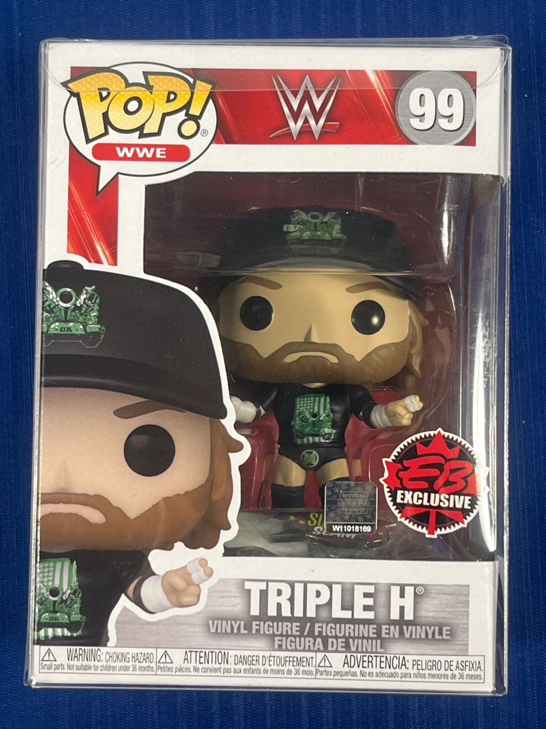 Funko Pop! WWE Triple H #99 (EB Games Exclusive with Pin)