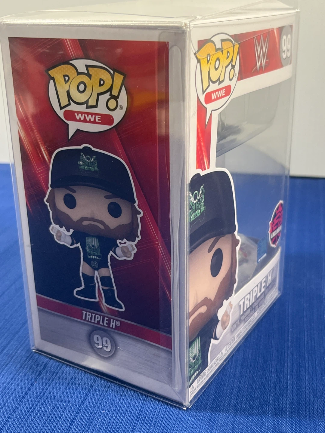 Funko Pop! WWE Triple H #99 (EB Games Exclusive with Pin) - photo 5