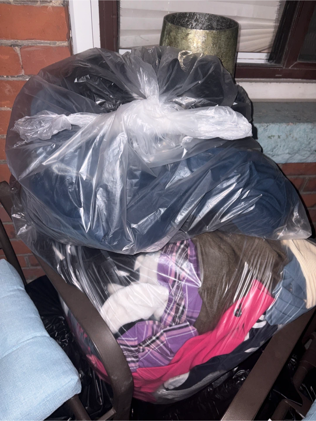 Lots of random clothes items