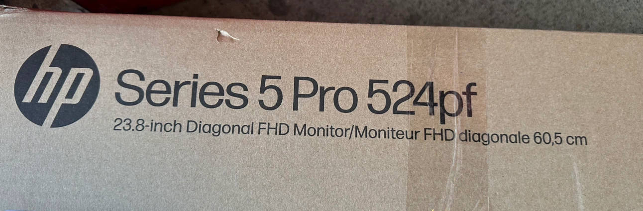 HP Series 5 Pro 524pf 23.8-inch FHD Monitor
