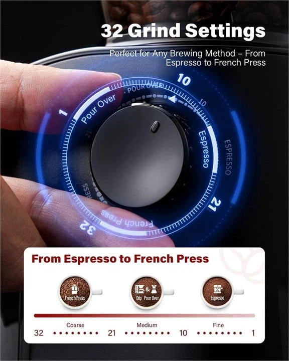 SHARDOR Electric Burr Coffee Grinder - photo 3