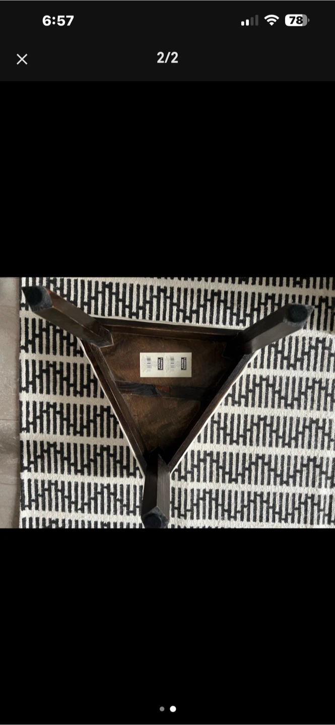 Urban Barn Triangle Stool - photo 2