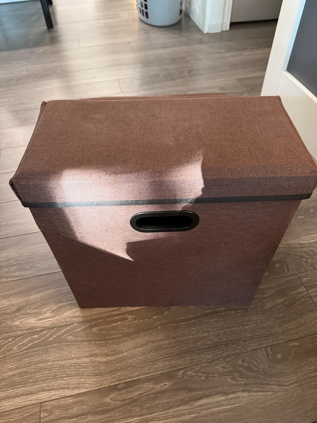 3-Step Folding Pet Stairs with Built-In Storage - Brown - photo 5