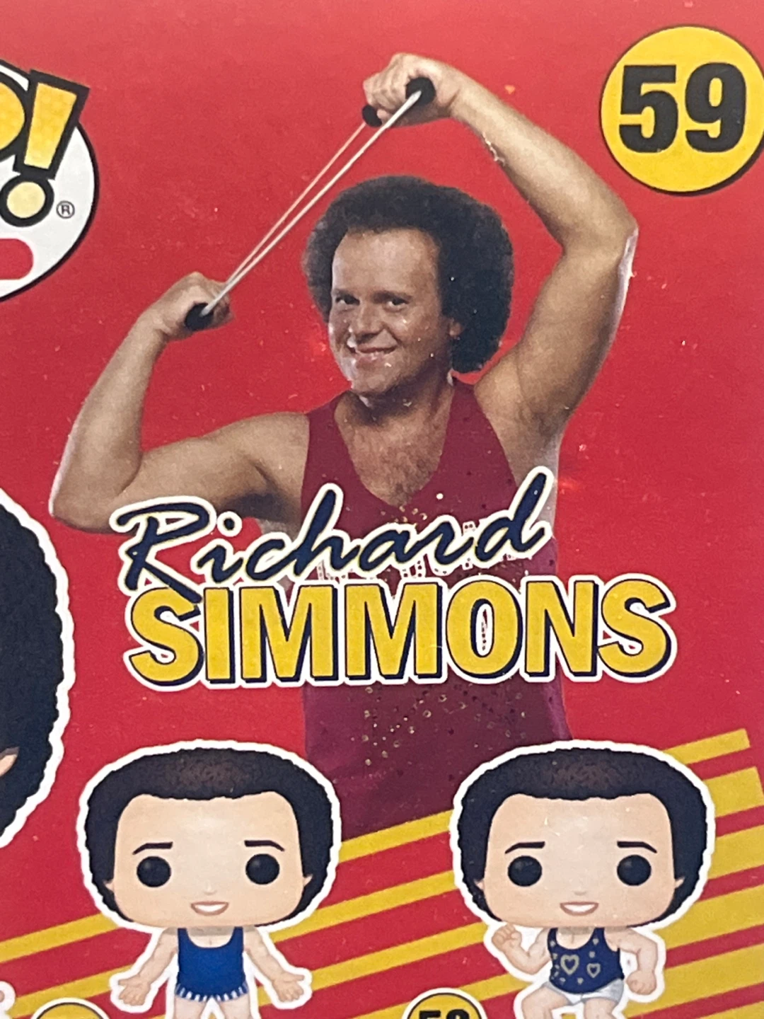 🔥 VAULTED Funko Pop!  #59: Richard Simmons (Target Exclusive) - photo 2