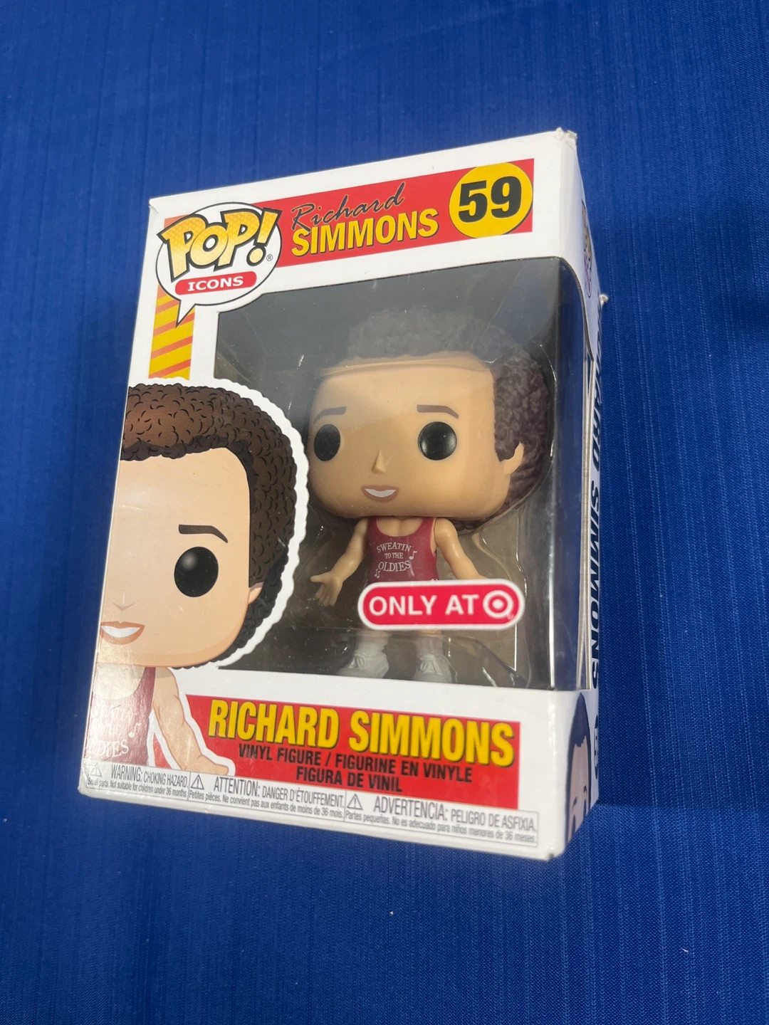 🔥 VAULTED Funko Pop!  #59: Richard Simmons (Target Exclusive) - photo 4