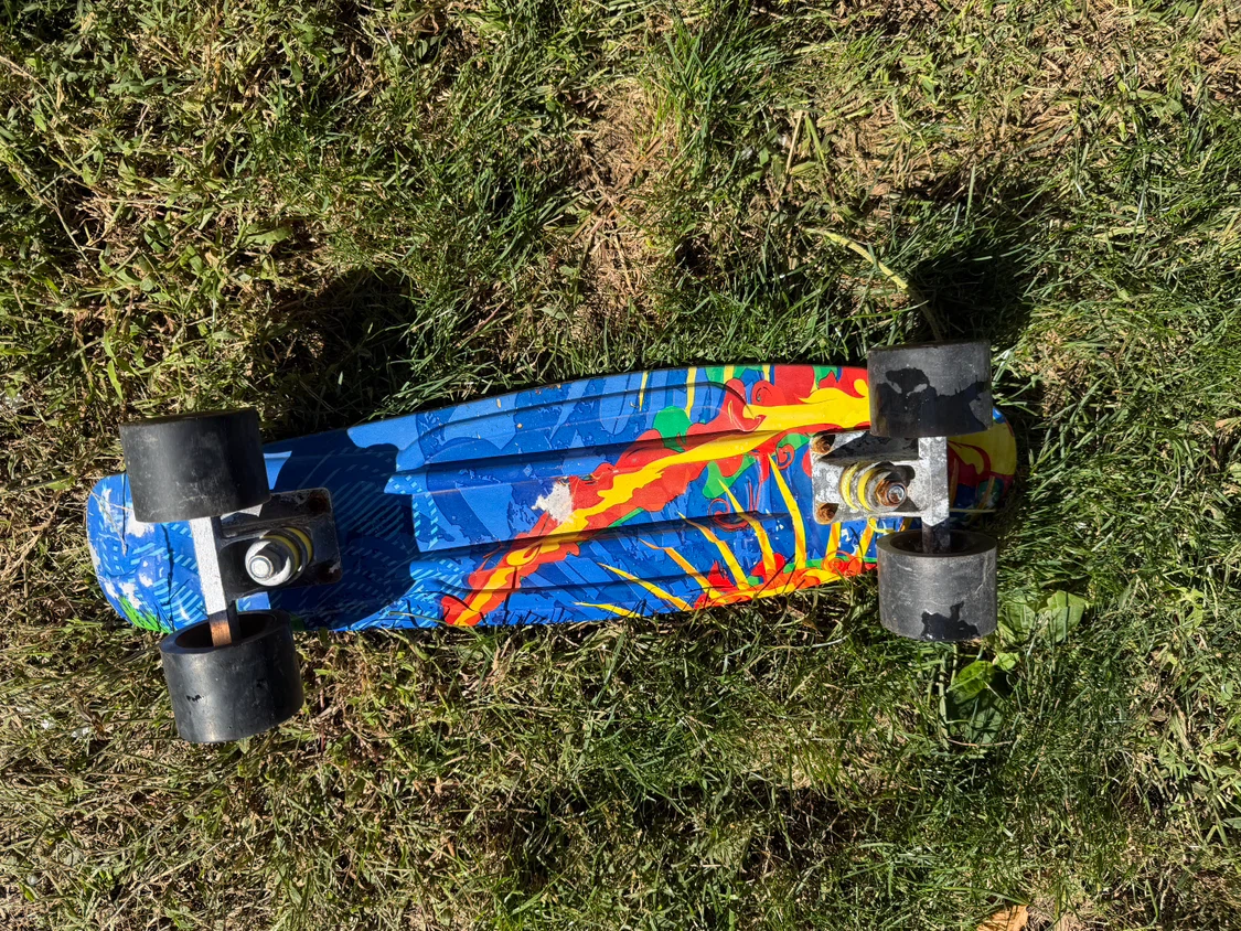 Colorful Penny Style Skateboard - photo 2
