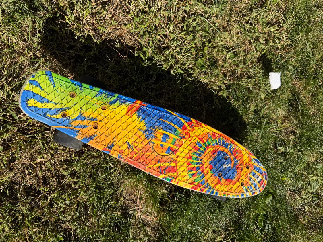 Colorful Penny Style Skateboard - photo 3