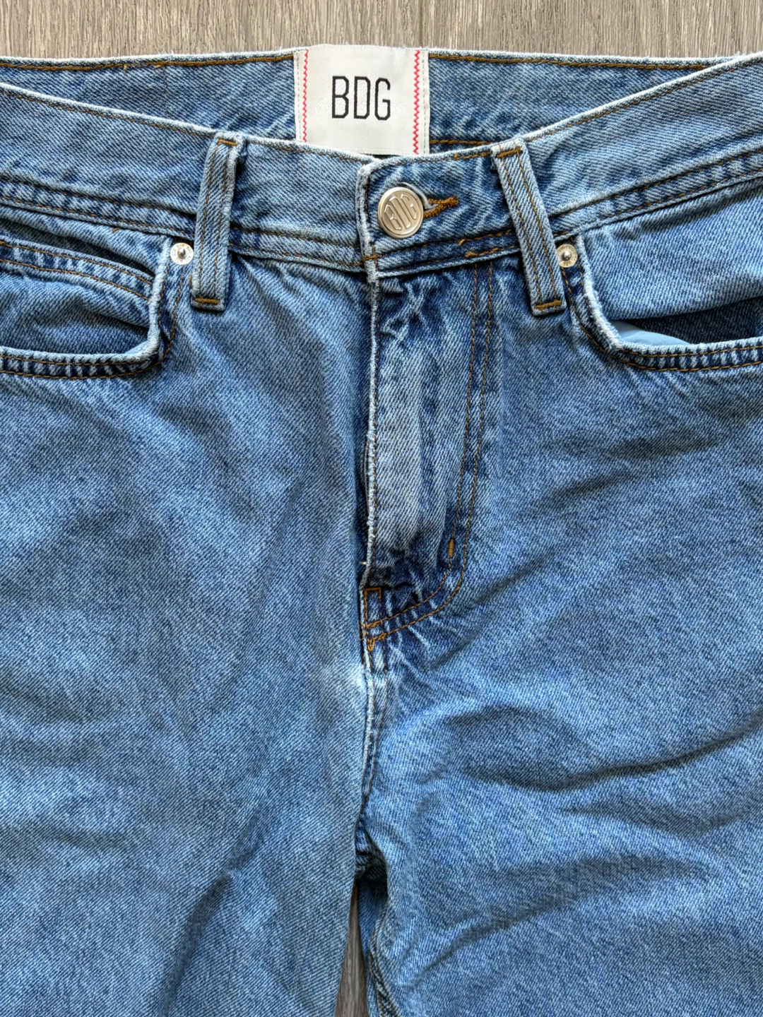 BDG Blue Denim Jeans - photo 3