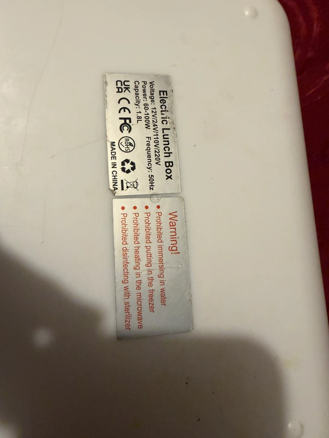 Electric Lunch Box 1.8L - photo 5