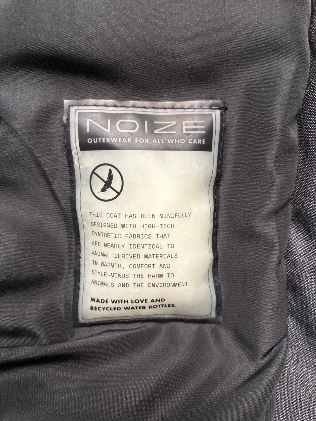NOIZE Cruelty-Free Men’s Puffer Jacket - photo 2