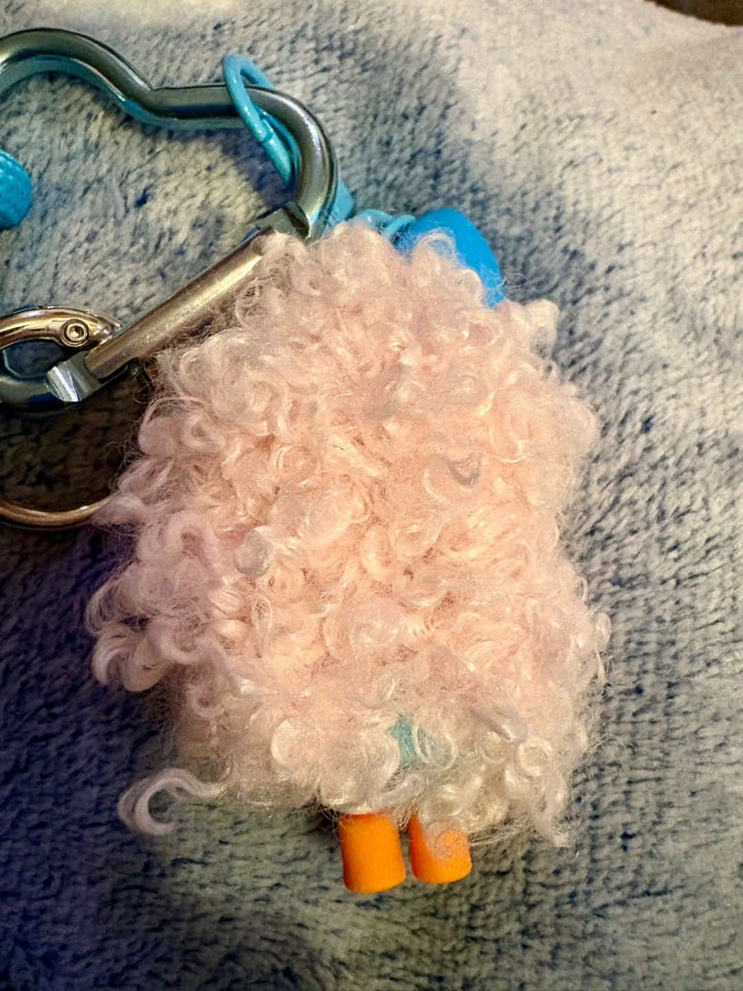 Happy Girl Doll Keychain with Comb - photo 3