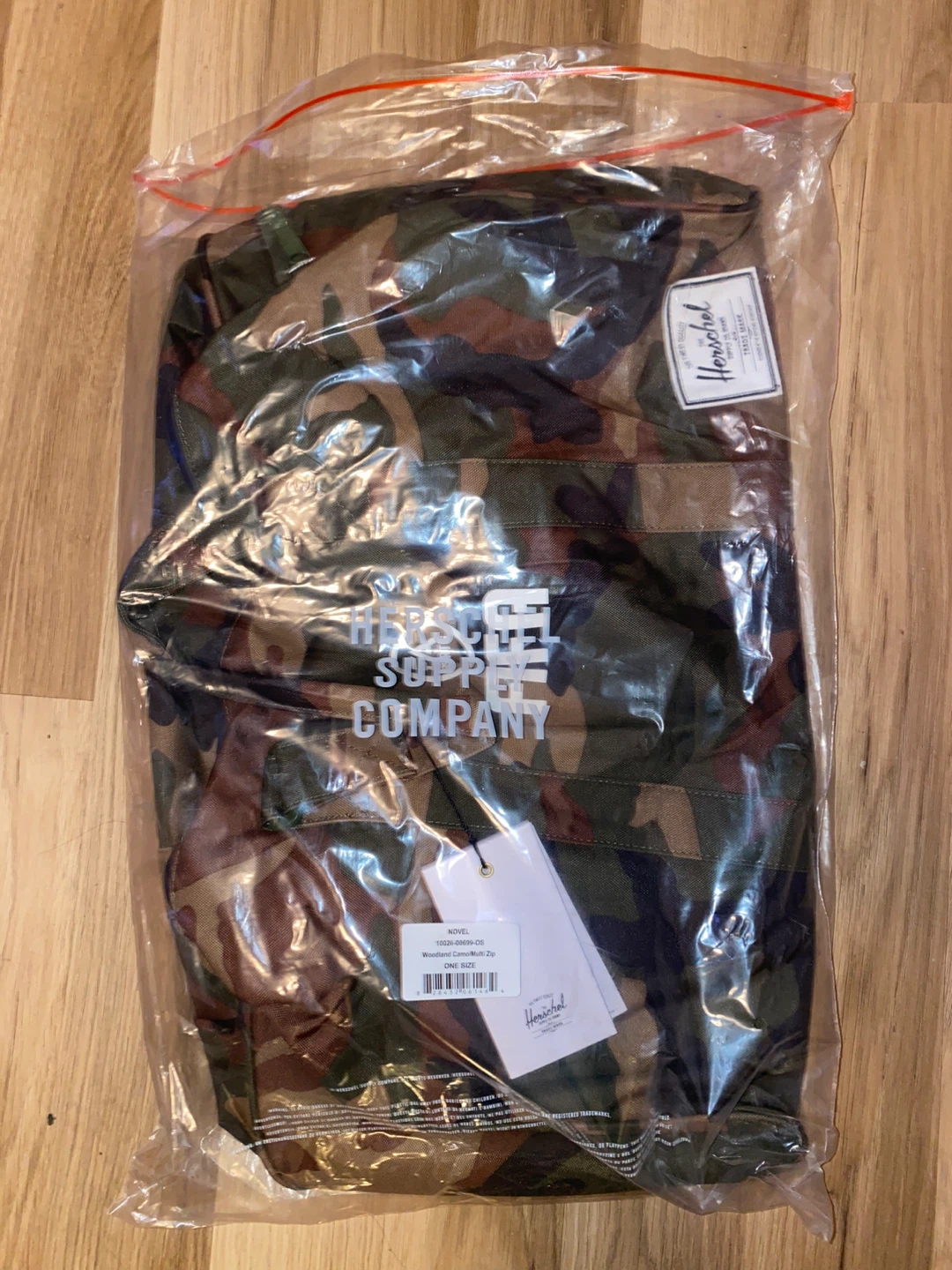 Herschel Novel Duffel Bag - Woodland Camo