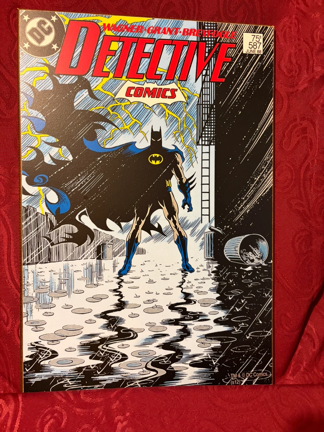 Detective Comics 587 Canvas Wall Art