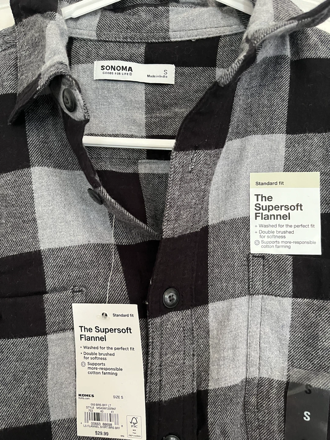 Sonoma The Supersoft Flannel Shirt - photo 2