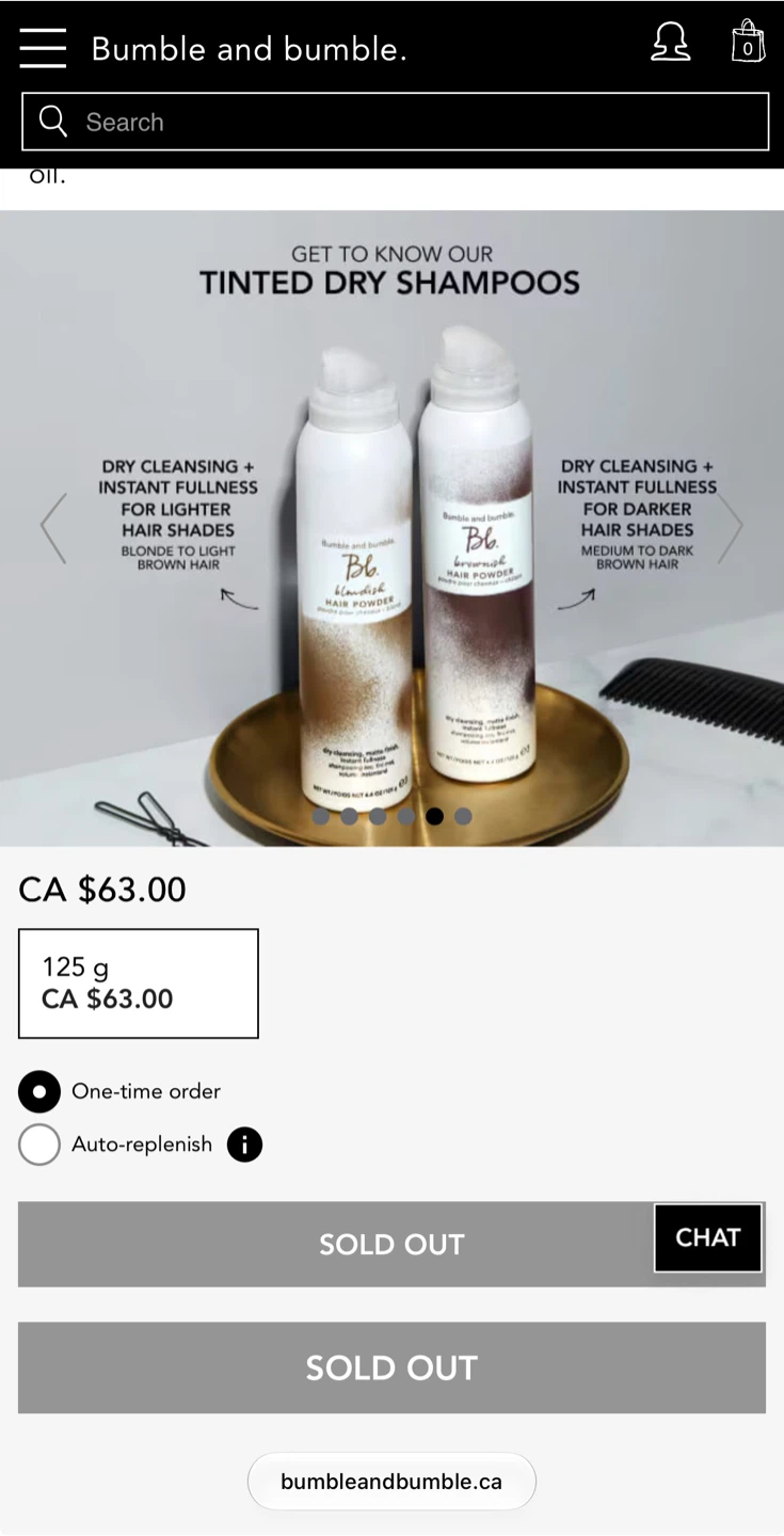 Hair spray - Bumble and bumble Brownish Hair Powder - photo 3