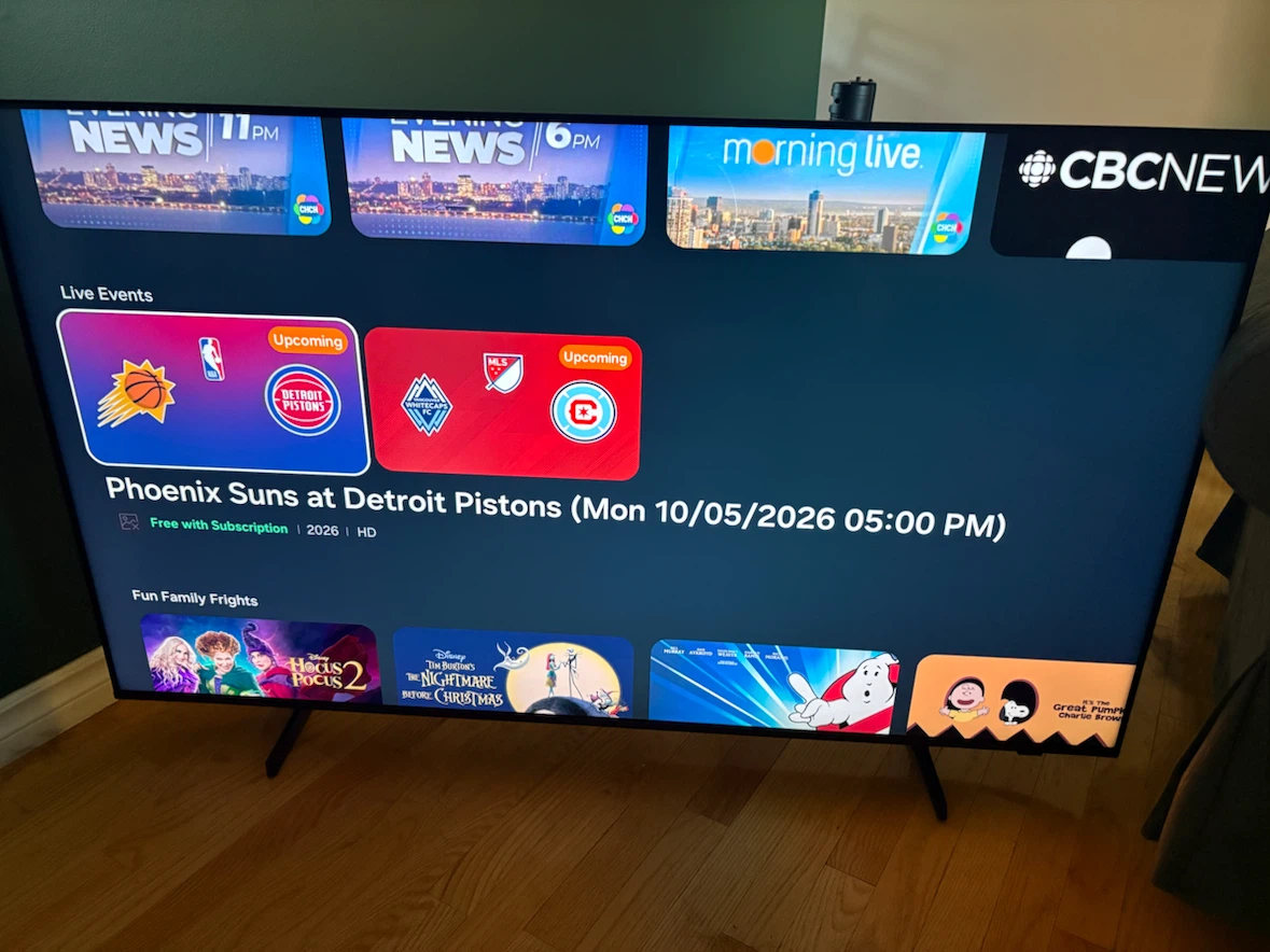 Samsung 55 inch mini LED 4K Vision AI smart TV - photo 3
