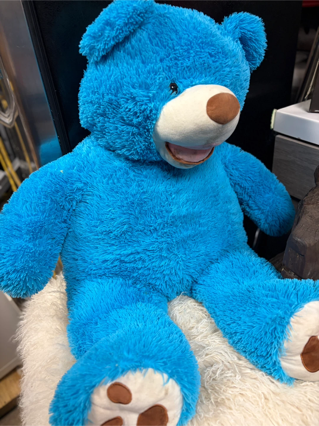Blue Teddy Bear Plush Toy