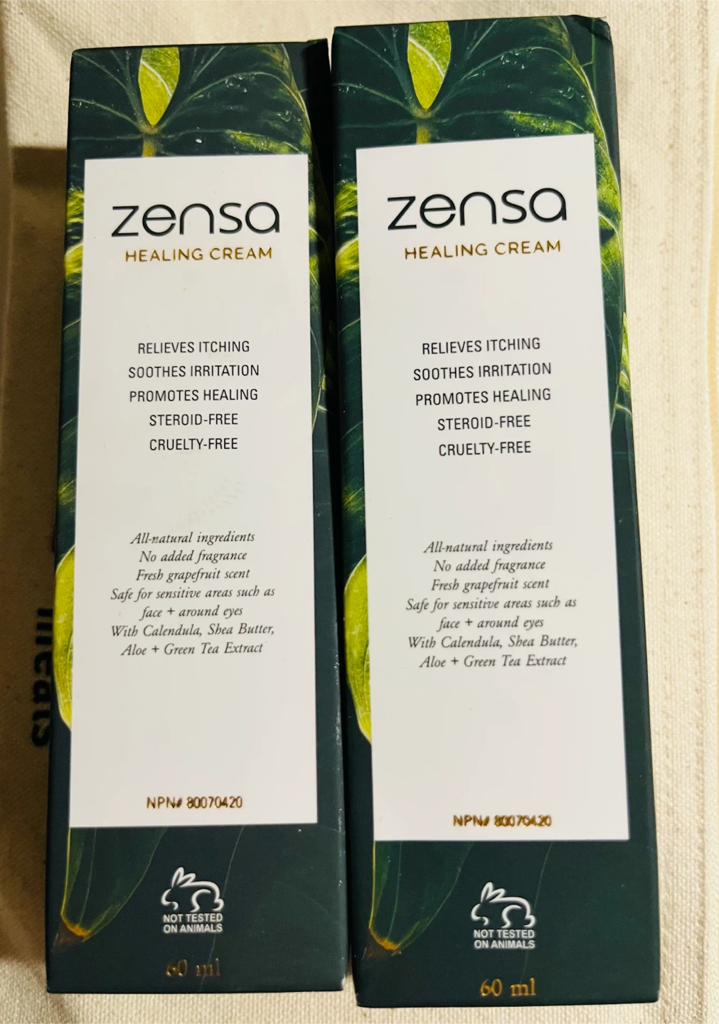Zensa Healing Creams 60ml each