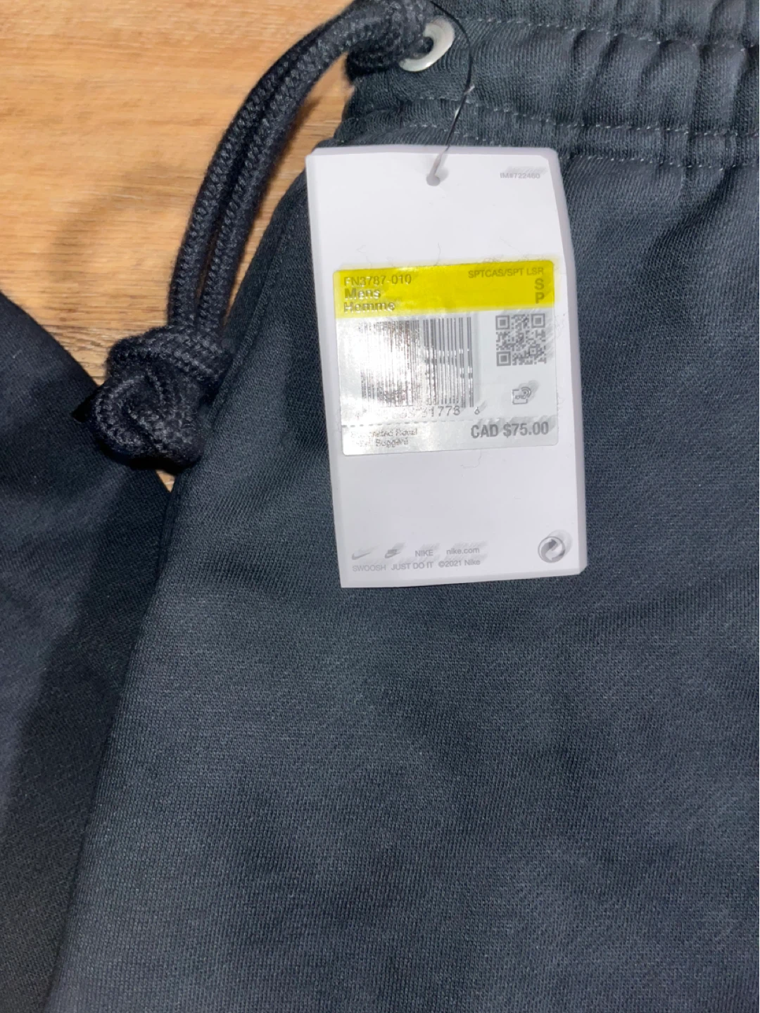 Nike Men's Sweatpants - Black - Small - photo 3